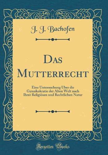 Das Mutterrecht