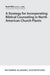 Strategy for Incorporating Biblical Counseling, A