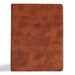 CSB Men of Character Bible, Revised and Updated, Brown Leathertouch, Indexed