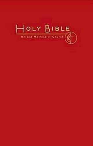 CEB Common English Pew Bible Dark Red UMC Emblem