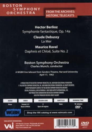 Charles Munch: Berlioz/Debussy/Ravel (Boston Symphony Orchestra)