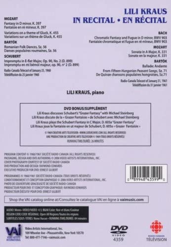 Lili Kraus: In Recital