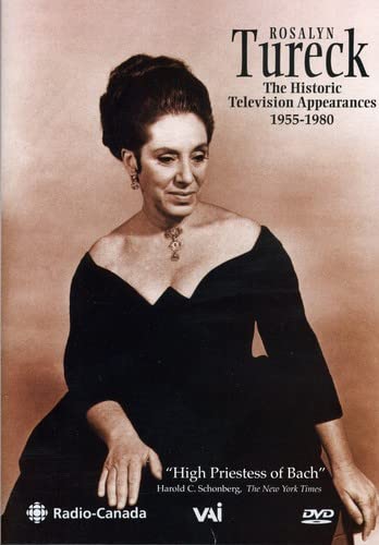 Rosalyn Tureck: The Historic Television Appearances