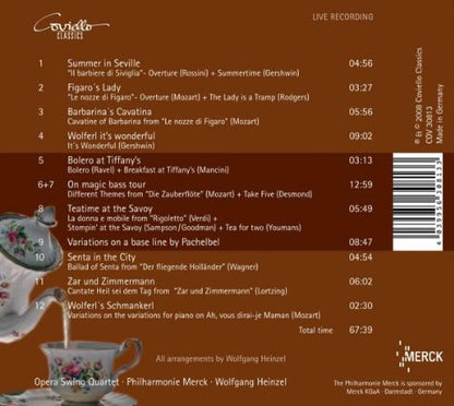 Teatime at the Savoy: Finest classical and jazz blends