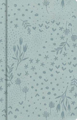 Pale Blue Floral Journal