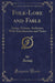 Folk-Lore and Fable