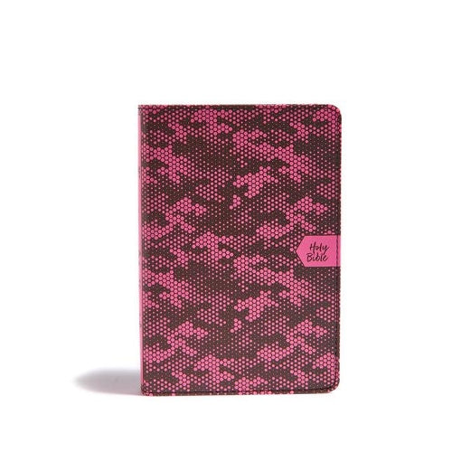 CSB On-the-Go Bible, Pink Camouflage
