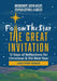 Follow the Star The Great Invitation single copy large print