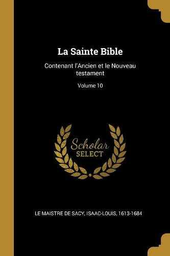 La Sainte Bible