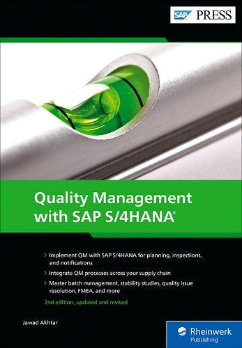 Quality Management with SAP S/4HANA (Second Edition) (SAP PRESS