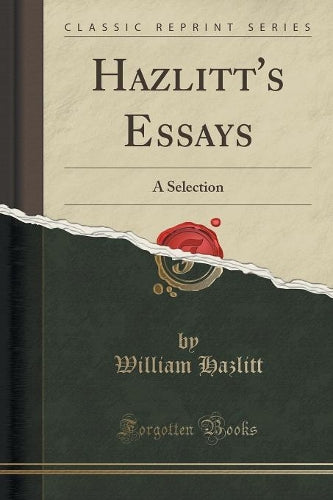 Hazlitt's Essays