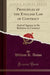Principles of the English Law of Contract