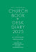 The Canterbury Church Book and Desk Diary 2025 A5 Personal Organiser Edition