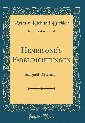Henrisone's Fabeldichtungen