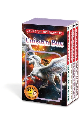 Choose Your Own Adventure 4-Book Boxed Set Unicorn Box (the Magic of the Unicorn, the Warlock and the Unicorn, the Rescue of the Unicorn, the Flight of the Unicorn