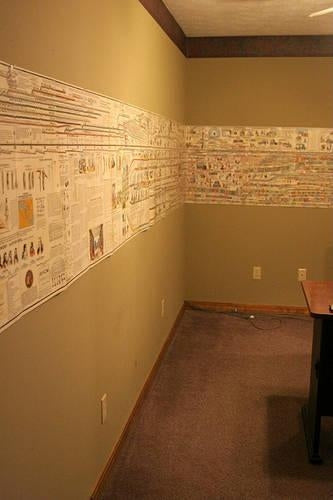 Adams' Synchronological Chart Or Map Of History Panels Only