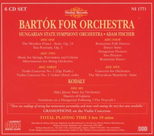 Orchestral Music (Fischer, Hungarian Sso)