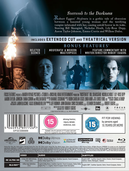 Nosferatu Limited Edition 4K UHD Steelbook
