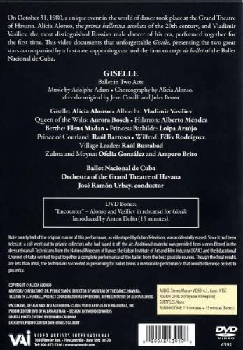 Giselle: Ballet Nacional De Cuba (Urbay)