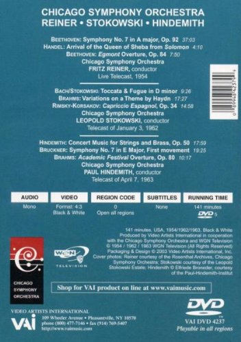 Stokowski/Hindemith: Chicago Symphony Orchestra