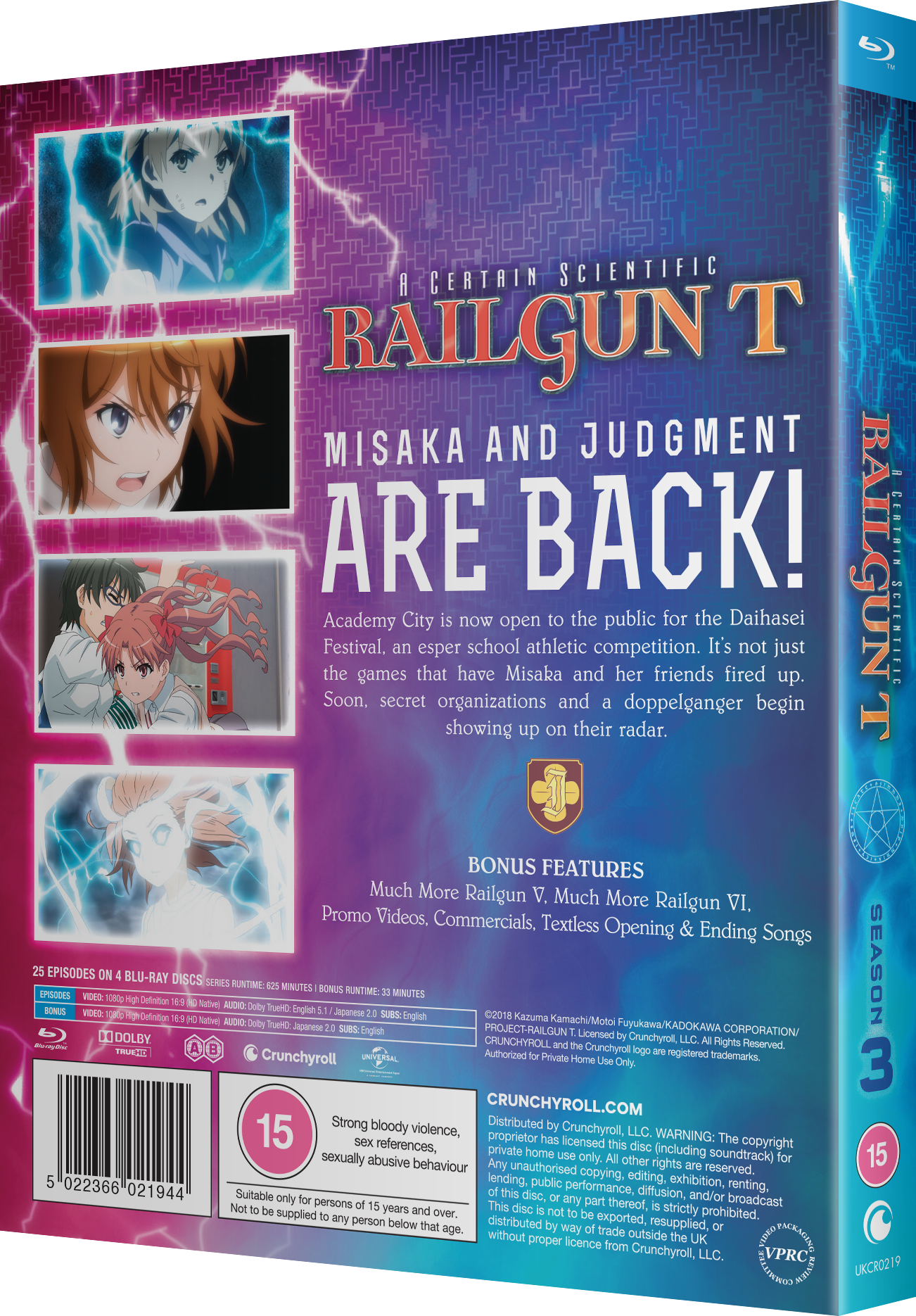 A Certain Scientific Railgun T - Season 3