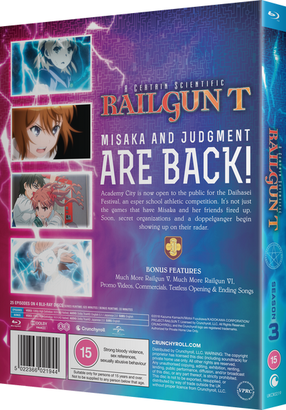 A Certain Scientific Railgun T - Season 3