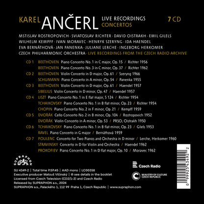 Karel Ancerl: Live Recordings