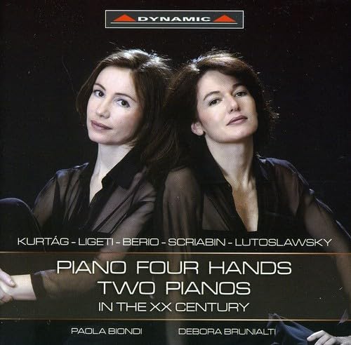 Piano Four Hands/two Pianos in the Xx Century (Biondi)
