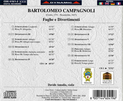 Fughe and Divertimenti (Amodio)
