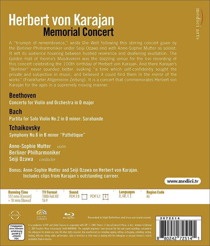 Herbert von Karajan: Memorial Concert - Berlin Philharmonic...