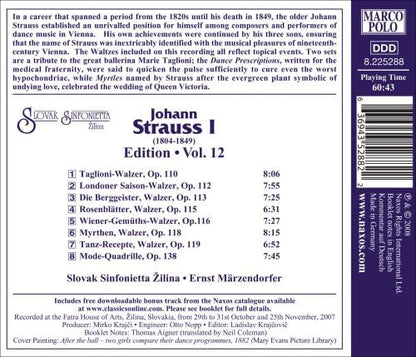 Edition - Vol. 12 (Marzendorfer, Slovak Sinfonietta Zilina)