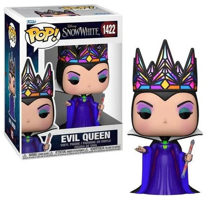 Funko POP! Disney: Biancaneve Live Action - Regina Cattiva - (BLK/PUR) - Personaggio da collezione in vinile - Giocattoli per bambini e adulti - Fan dei film - Modellino per collezionisti