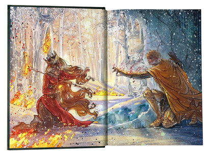 Grim and Oro: Dueling Crowns Edition (A Lightlark Saga Deluxe Companion Book)