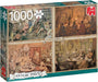 Jumbo- Falcon de Luxe-Newquay Harbour 1000 Piece Jigsaw Puzzle Langosta Piezas, Multicolor (11290
