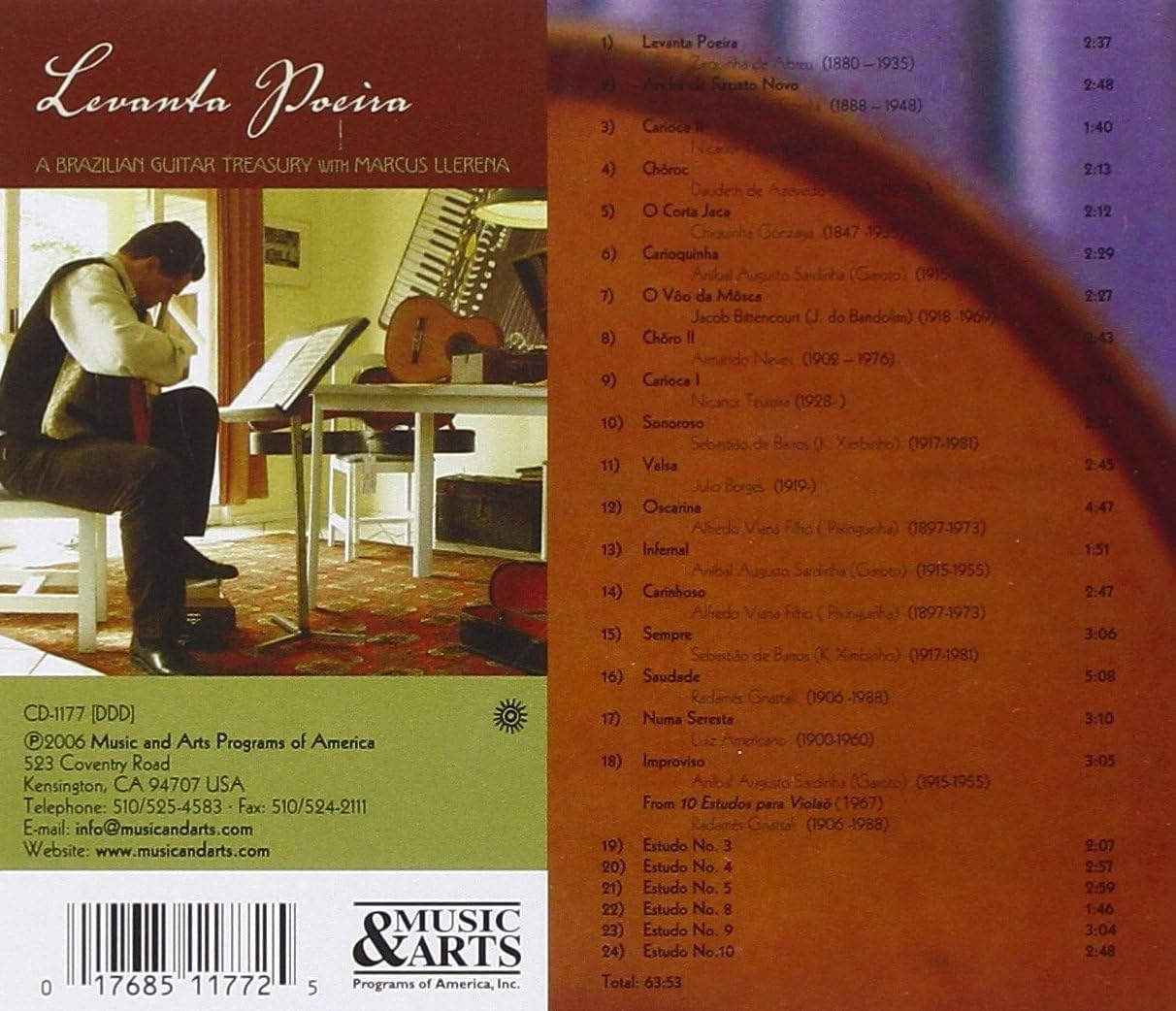 Levanta Poeira - Brazilian Guitar Classics