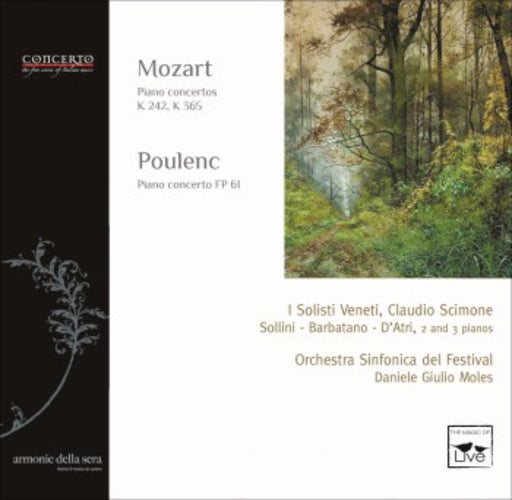 Mozart: Piano Concertos, K242, K365/Poulenc: Piano Concerto, FP61