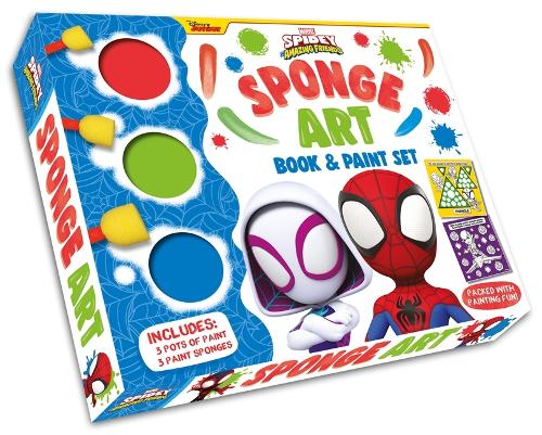 Marvel Spidey and his Amazing Friends: Sponge Art Book & Paint Set