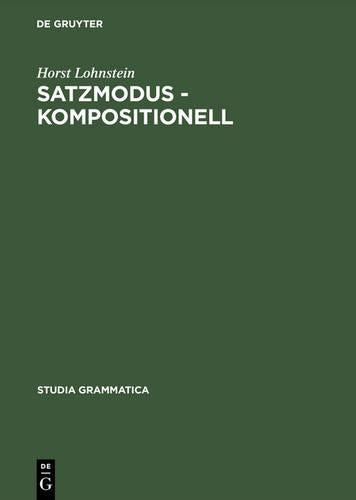 Satzmodus - kompositionell