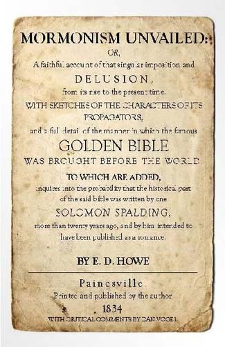 Mormonism Unvailed