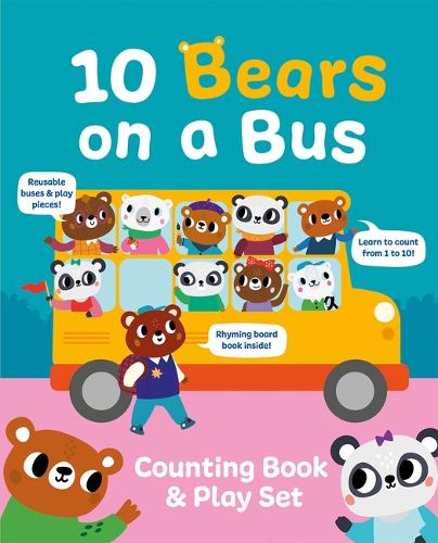 10 Bears on a Bus (Counting Book & Play Set