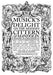 Musick's Delight on the Modern Cittern & Mandolin, Mandolas & Bouzouki etc.