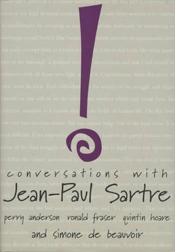 Conversations with Jean–Paul Sartre