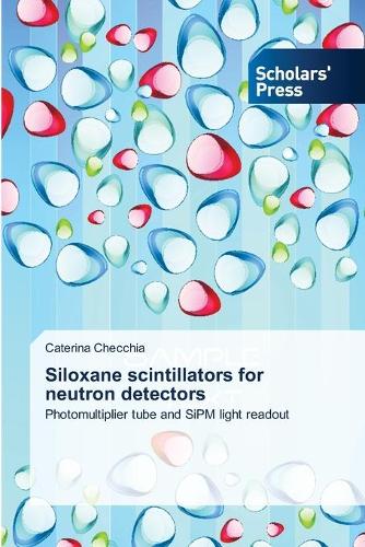 Siloxane scintillators for neutron detectors