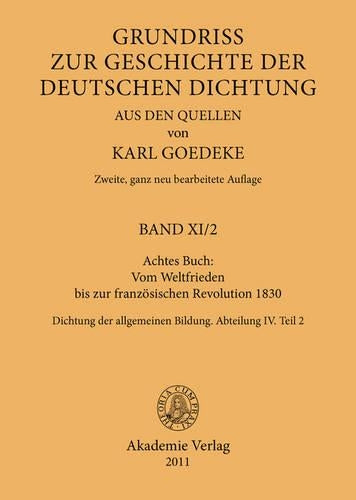Achtes Buch: Vom Weltfrieden Bis Zur Französischen Revolution 1830
