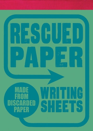 Rescued Paper Writing Sheets