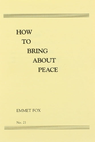 How to Bring About Peace (#21