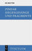 Siegesgesänge und Fragmente