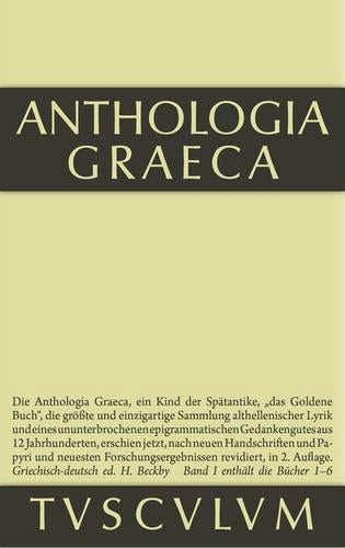 Anthologia Graeca, Band 1, Buch I-VI