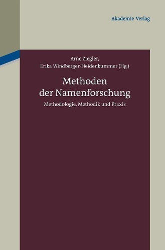 Methoden Der Namenforschung