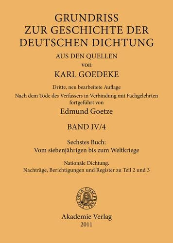 Sechstes Buch: Vom Siebenjährigen Bis Zum Weltkriege